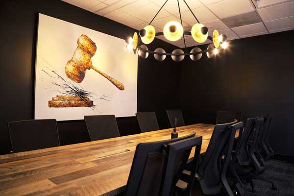 Conference room at Family Law Group, Inc.
