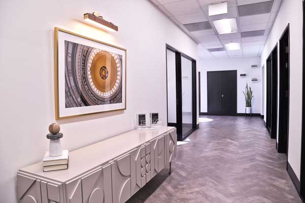 Interior view of Family Law Group, Inc.'s office