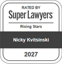 Rated By SuperLawyers | Rising Stars | Nicky Kvitsinski | 2027
